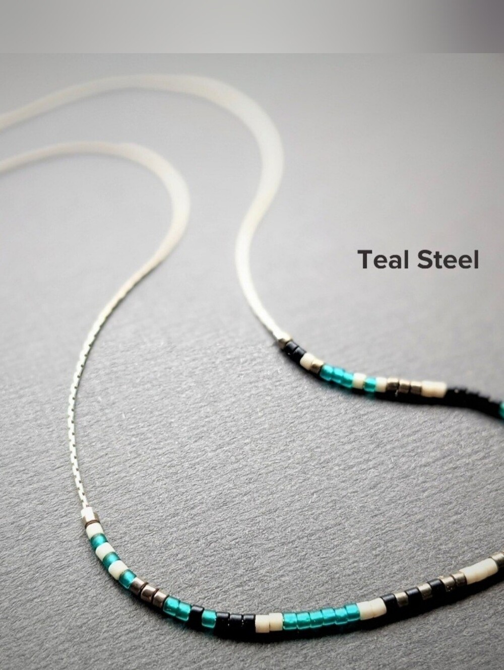Miyuki Glass Bead Necklace